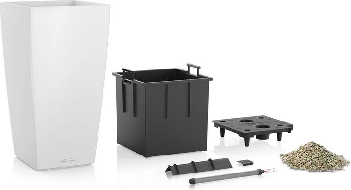 Actual product image Lechuza Flowerpot Cubico Color 30 (30 x 30 x 56.50 cm)