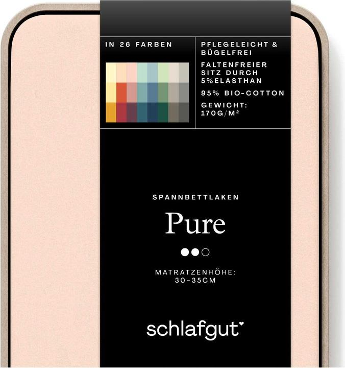 Actual product image schlafgut Pure (90 x 190 - 100 x 220 cm)