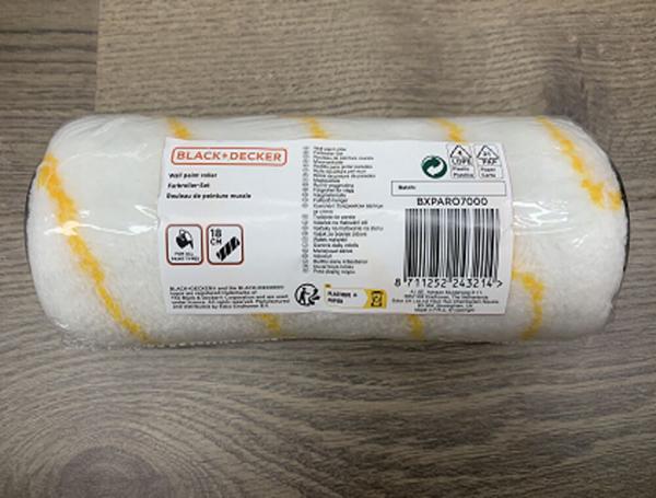 Produktbild Black & Decker Polyacrylic roller 180mm (18 cm)