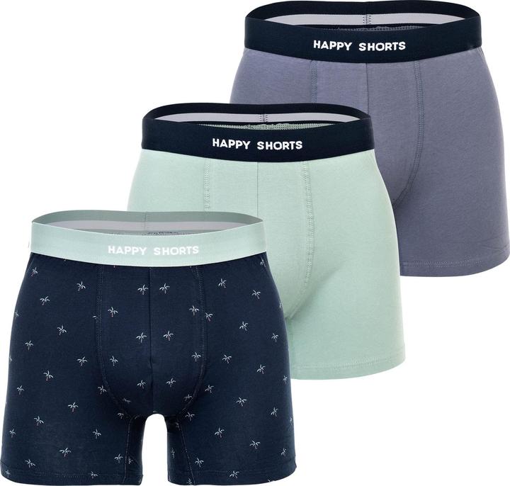 Blau, Dunkelgrün, Grau, Hellgrün, Palms