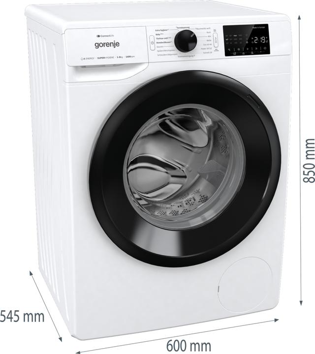 Actual product image Gorenje WPNEI84A1TS (8 kg, Left)