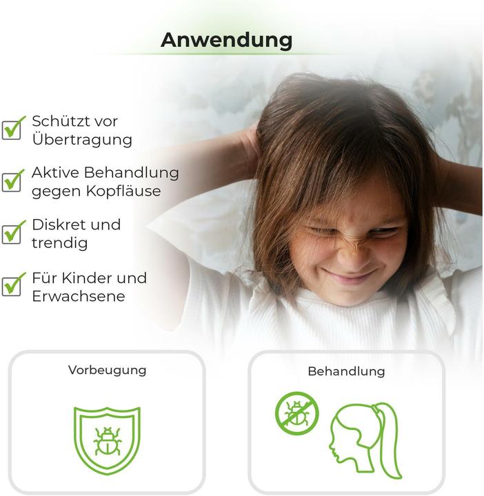 Produktbild Quick Aid Anti Läuse Haargummi (Haargummi)