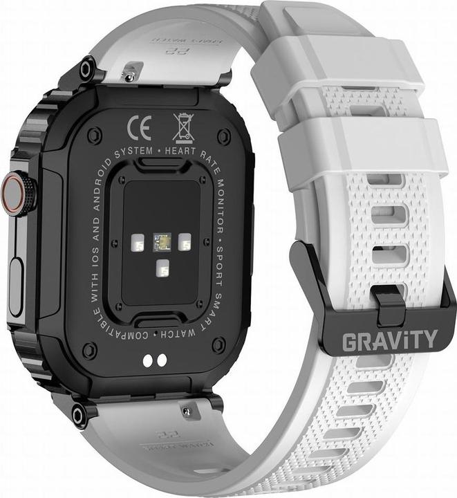 Image du produit Gravity SMARTWATCH MĘSKI GT6-8 - WYKONYWANIE POŁĄCZEŃ, MONITEUR SNU (sg020h) (42 mm)