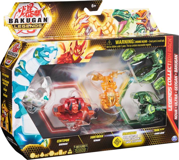 Actual product image Spin Master Bakugan - Legends Collection Drago Gold Nova S5 (6066357)