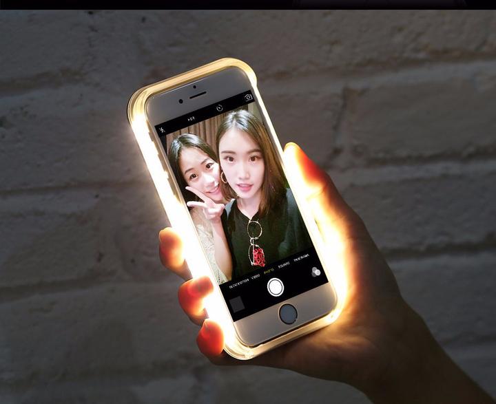 Produktbild PhoneLook Hülle Lumee Selphie LED (Apple iPhone X)