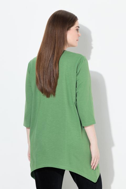 Actual product image Ulla Popken Eco Cotton Embroidered Graphic Tee (42, 44)