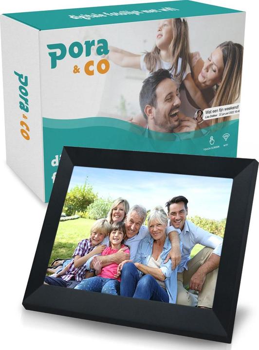 Produktbild Fotolijst 15.6 inch FULL HD - Fotokader met FRAMEO app - 32GB - IPS Touchscreen (15.60", 1920 x 1080 Pixel)