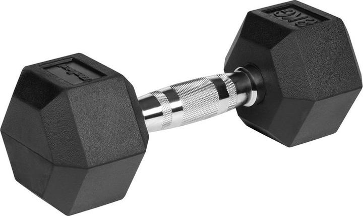 Productafbeelding Rebel Gummierte Hanteln aus Gusseisen HEX 2x8 kg ACTIVE (2 x 8 kg)