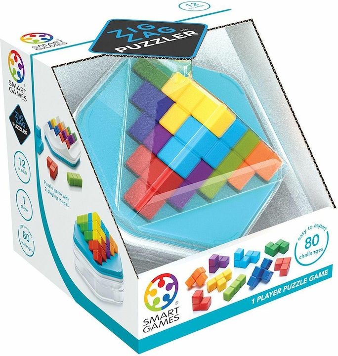 Image du produit Smart Games Jeu de puzzle Zig Zag Puzzler (Français, Italien, Allemand, Anglais)