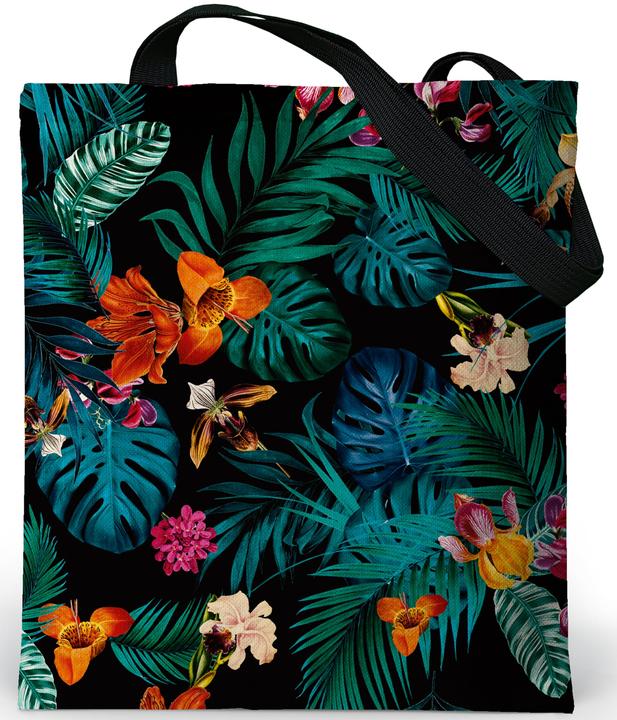 Only-Bags.Store Ästhetische Tragetasche mit Reissverschluss - Bedruckter Jutebeutel