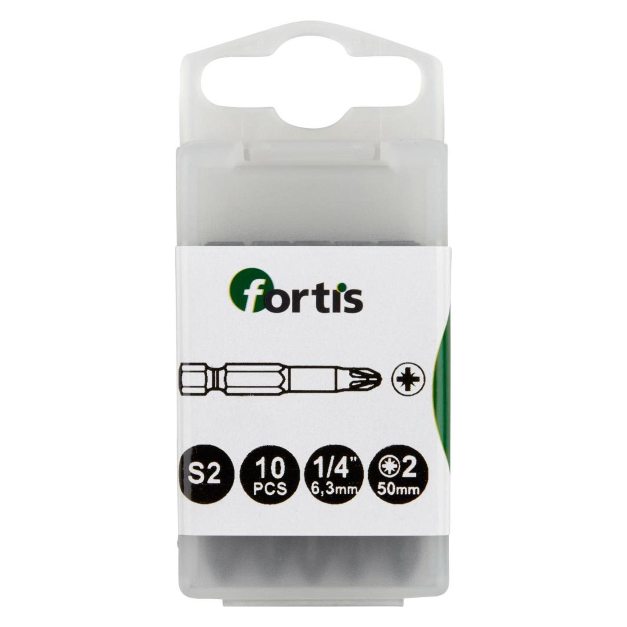 Magni FORTIS Bit 1/4' DIN3126 E6,3 PZ 2x50mm a10Stk.FORTIS (204087)