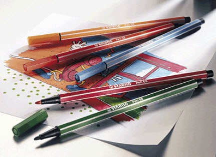Produktbild STABILO Pen 68 (Blue, 1 x)