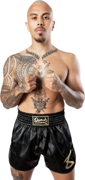 Produktbild 8Weapons 8 WEAPONS Strike Shorts black-gold (XL)