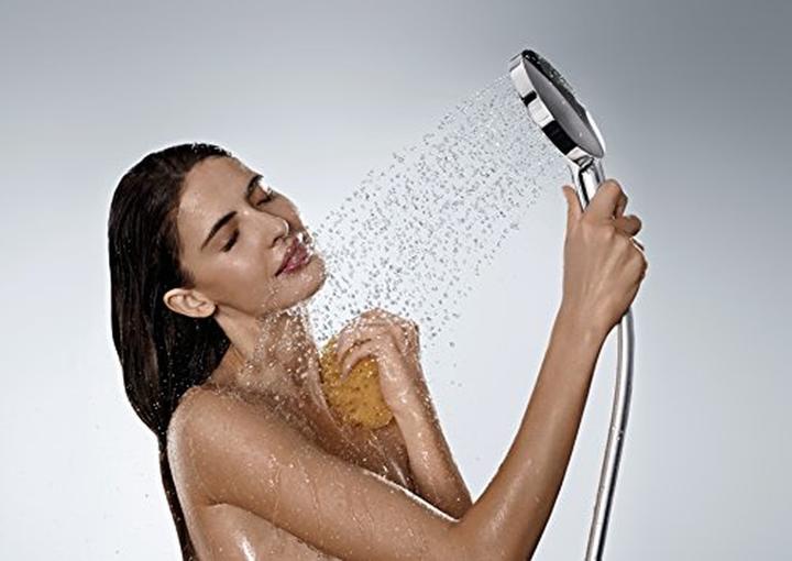 Actual product image hansgrohe HG shower set RAINDANCE SELECT S 120 Bsta Unica Comfort 900mm white/chrome (3 Beam types, 16 l/min)