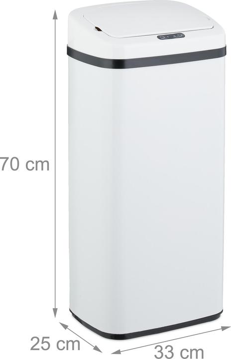 Produktbild Relaxdays Sensor-Mülleimer (40 l)