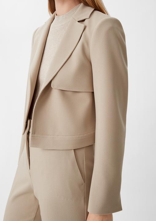 Produktbild Comma Indoor-Blazer Kurzer Blazer aus Viskosemix (46)