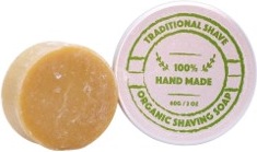 Produktbild Golden Beards organische Rasierseife (60 ml, Rasierseife)