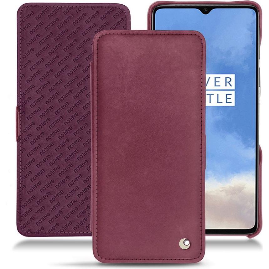 Noreve Lederschutzhülle horizontal (OnePlus 7T), Smartphone Hülle, Violett
