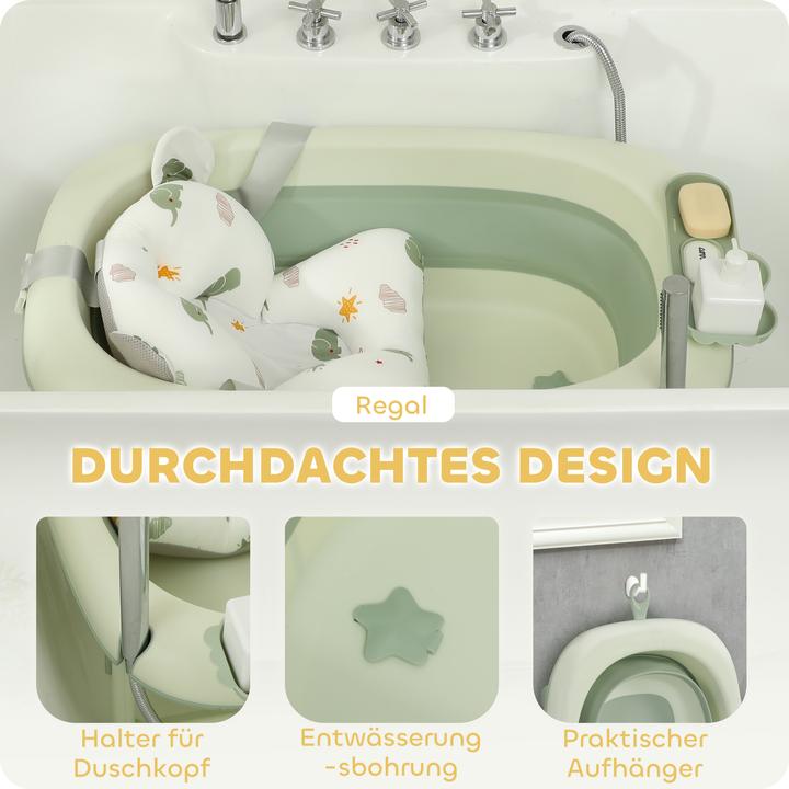 Produktbild Aiyaplay Babywanne Kunststoff, Polyester Grün