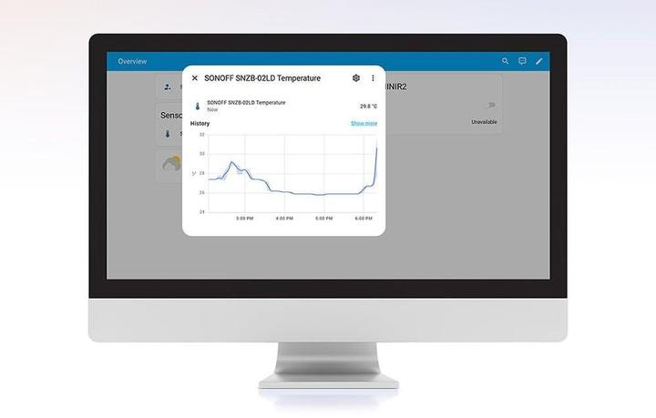 Produktbild Sonoff Temperature Sensor SNZB-02LD
