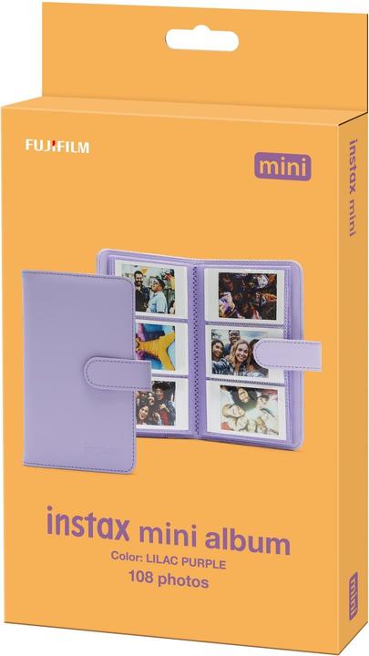 Actual product image Fujifilm Instax Mini 12 Album lilac-purple (Photo (5x7.6cm))
