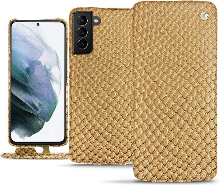 Actual product image Noreve Leather cover vertical (Samsung Galaxy S21+)