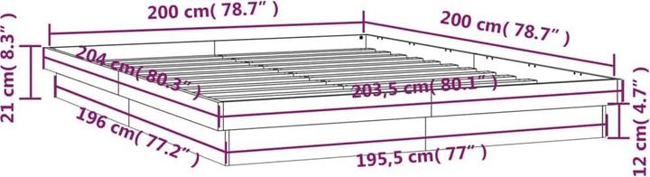 Actual product image VidaXL Klea (200 x 200 cm)