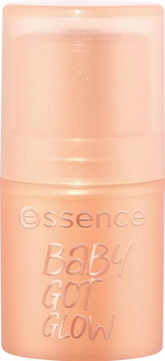 Actual product image essence BABY GOT GLOW highlighter stick (10 Golden Aura, Highlighter, 5.50 g)