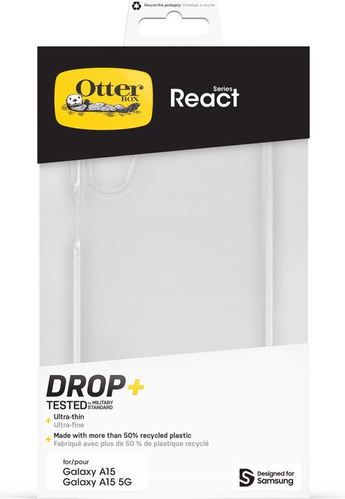 Actual product image OtterBox React (Samsung Galaxy A15 5G, Samsung Galaxy A15)