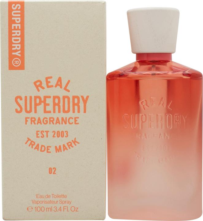Superdry Real 02 For Women Eau de Toilette 100ml Spray (Eau de toilette, 100 ml)