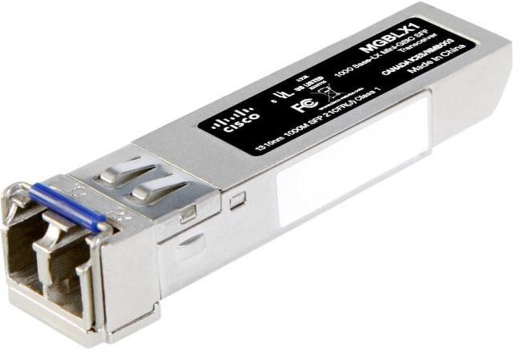 Actual product image Cisco MGBLX1, Singlemode 1000BASE-LX, SFP