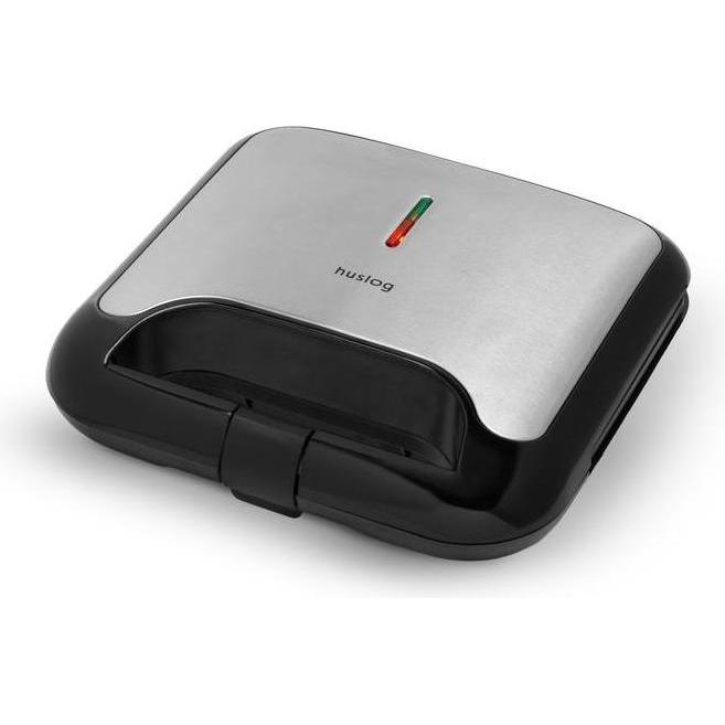 Huslog sandwich maker 750W GentleBite, Griglia a contatto, Argento