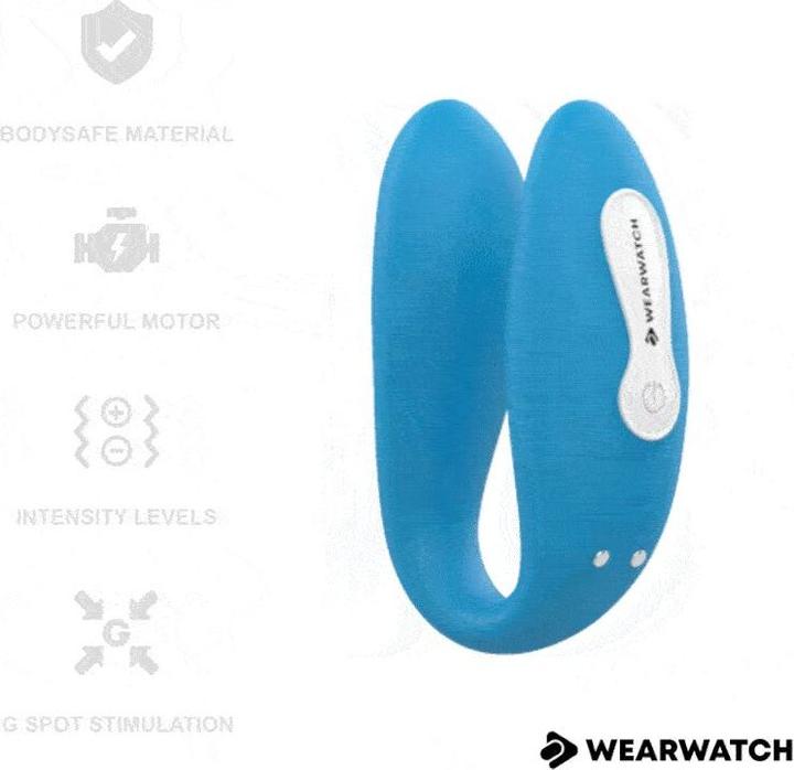 Actual product image Wearwatch Dual Pleasure Wireless Technology Watchme Indigo / Jet Black