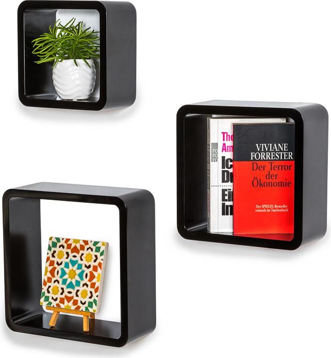 Image du produit tectake Etagères cube LENA (27 x 10 x 27 cm)