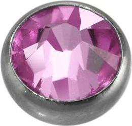 Produktbild Bijouteria 1.2mm Piercing-Kugel (Kristall, Edelstahl)