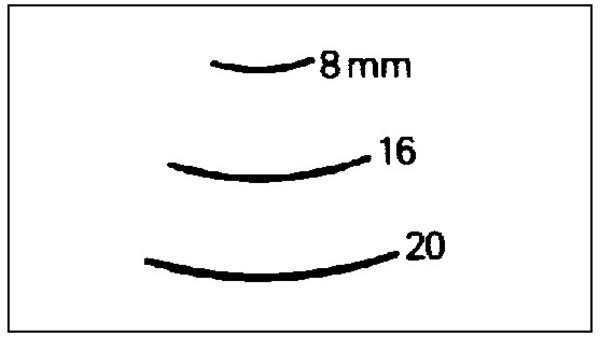 Immagine prodotto Ferro da scultore forma offset (20 mm)