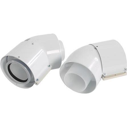 Thumbnail - Vaillant, Belüftungssystem, Air duct elbow 60/100 45 ° 2 pcs. - 303911