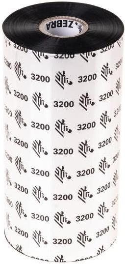 Actual product image Zebra 03200BK11045 Wax/Resin ribbon (11 cm, Black)