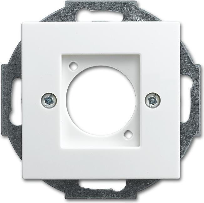 Produktbild Busch-Jaeger Zentralscheibe XLR Stecker 2553-914 alpinweiss Busch-balance SI