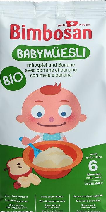 Produktbild Bimbosan Bio-Babymüesli (400 g)
