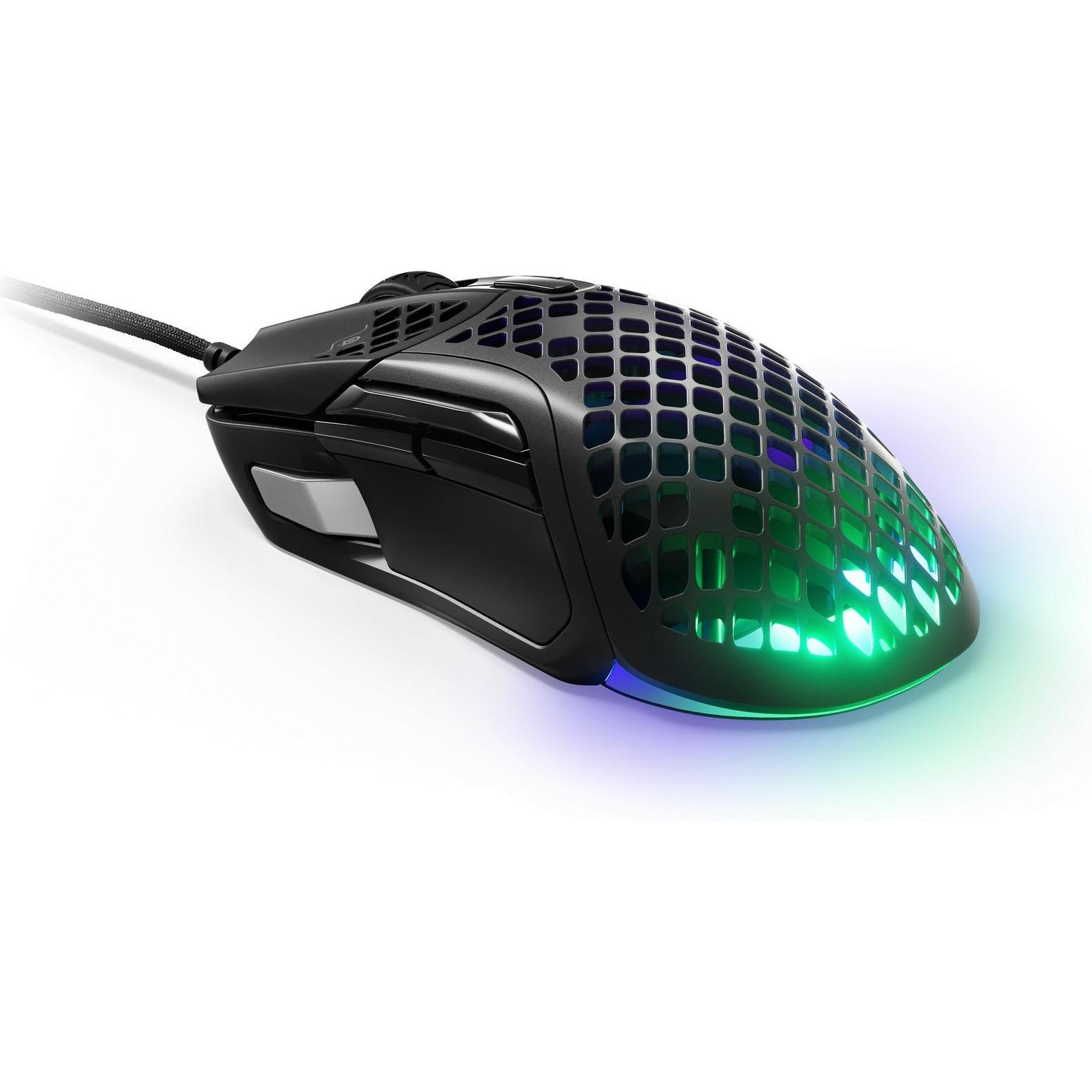 Thumbnail - SteelSeries Aerox 5 (Kabelgebunden), Maus, Schwarz