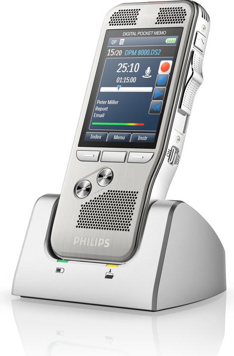 Image du produit Philips Mémo numérique de poche DPM8100 (4 Go)