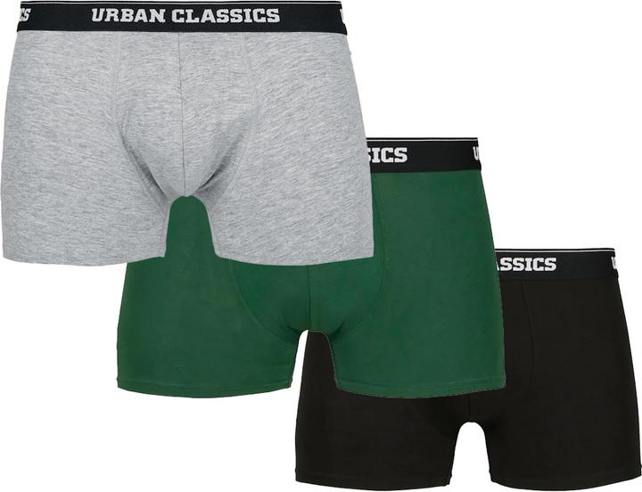 Dunkelgrün, Grau, Schwarz