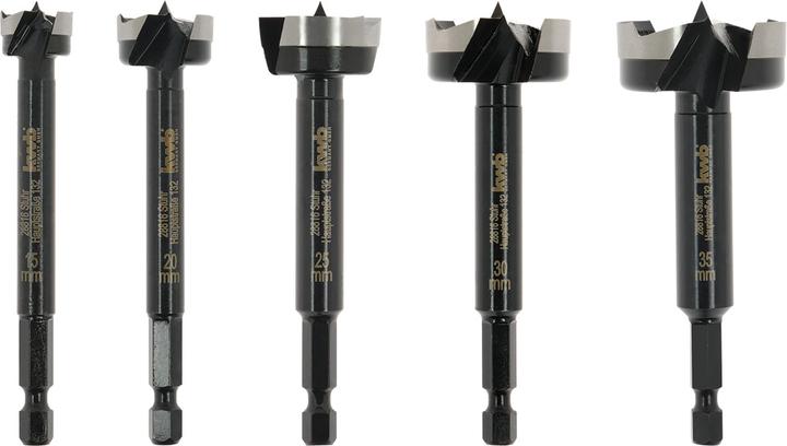 Actual product image kwb Forstner bit set, 706400, 5-piece (25 millimetres)