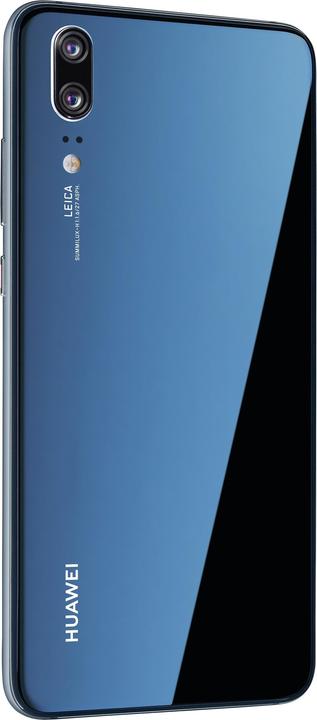 Actual product image Huawei P20 (128 GB, Midnight Blue, 5.80", Dual SIM, 4G)