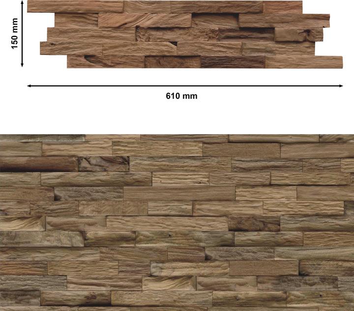 Produktbild Indo Edel-Holz-Wandverkleidung (1.02 m²)