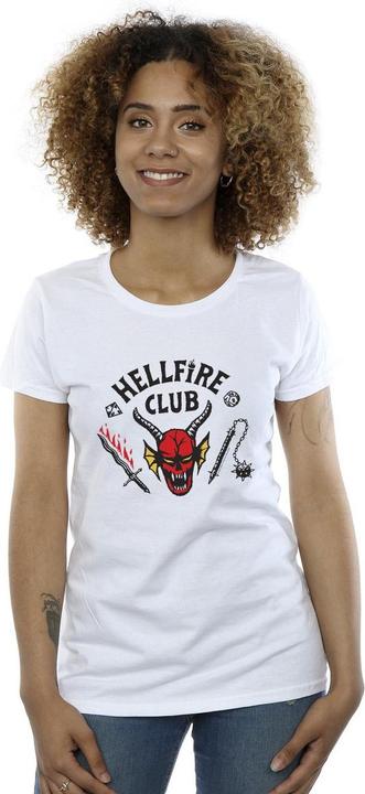 Immagine prodotto Netflix Stranger Things Hellfire Club Maglietta Donna (L)
