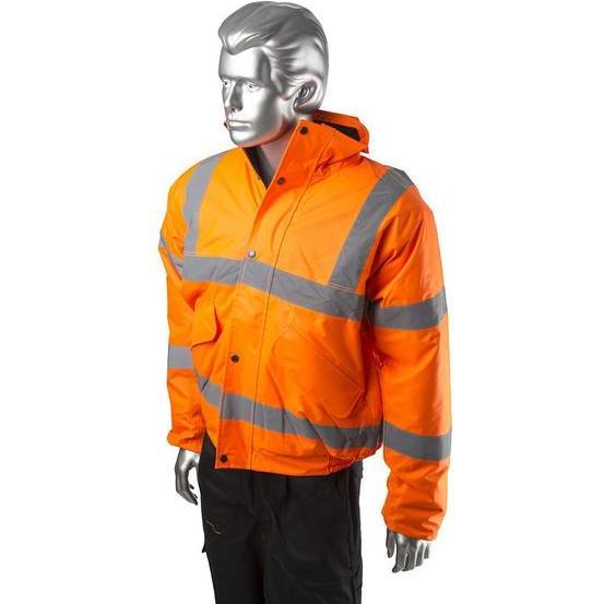 Portwest, Giacca da lavoro, Orange Men Hi Vis Bomber Jacket, M (M)
