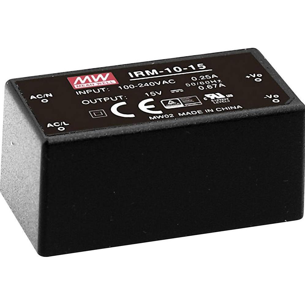 Mean Well MW IRM-10-12 AC/DC-Printnetzteil 12 V/DC 0.85 A 10 W, Accessori per stampanti