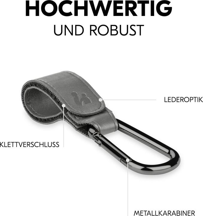 Actual product image Hauck Universal pushchair hook for carrycots / changing bags